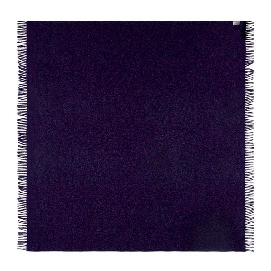 BABY ALPACA BLANKET / MIDNIGHT BLUE