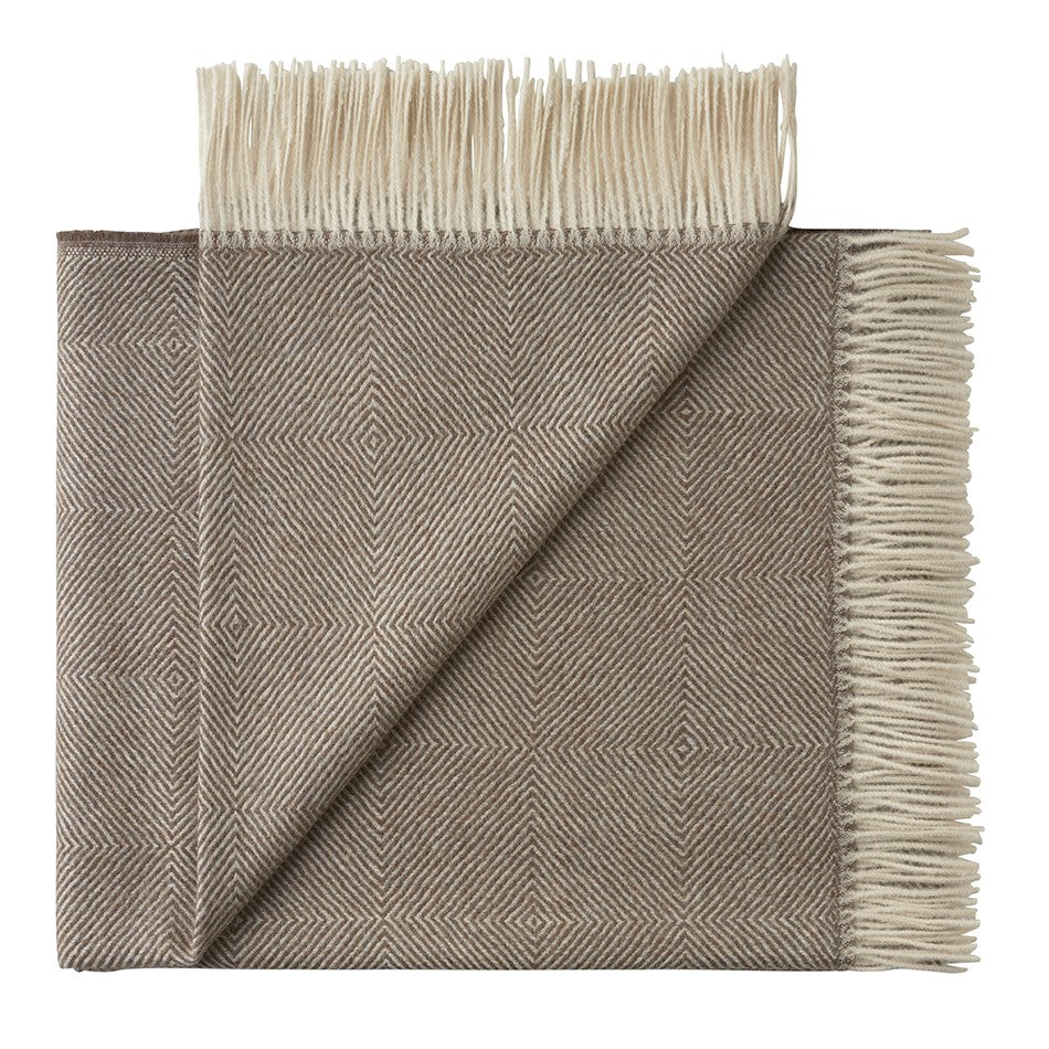 ALPACA BLANKET - SAND BEIGE