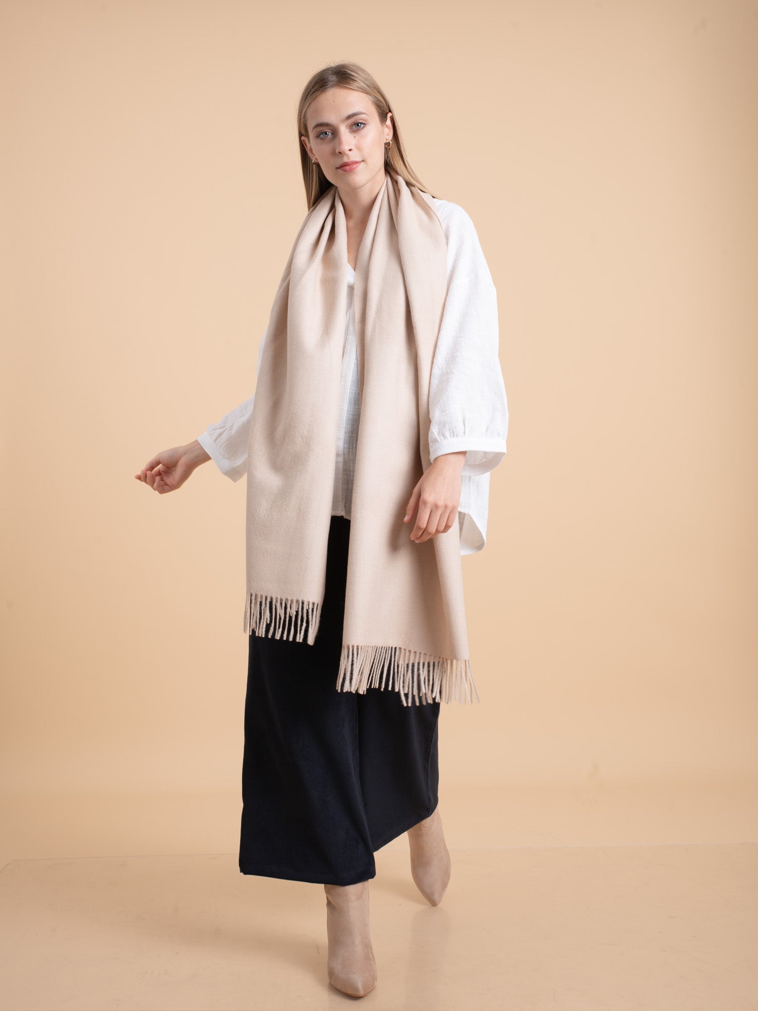 alpaca shawl made in peru