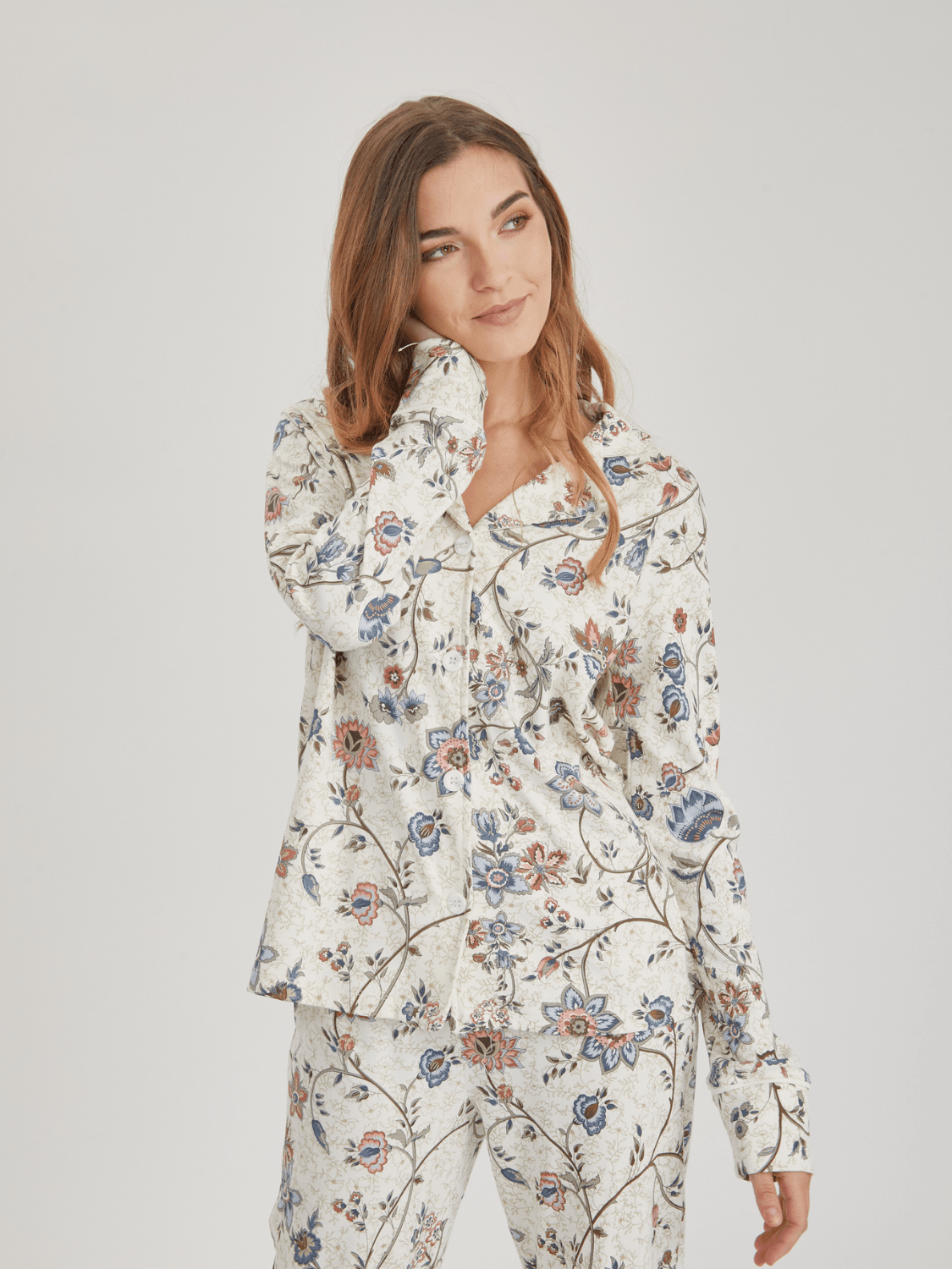 Peruvian Pima Cotton Pyjama - Print - INKA FABRIC, Alpaca & Pima Cotton