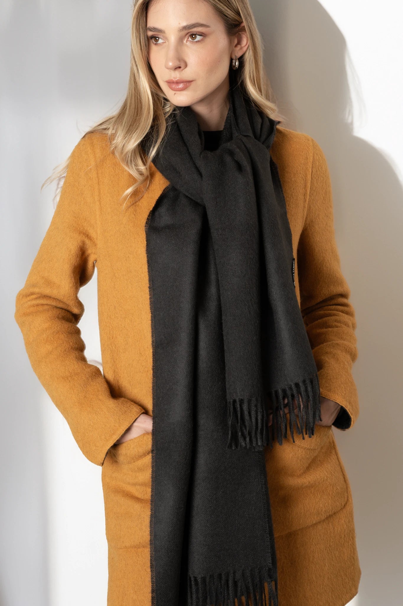 black scarf