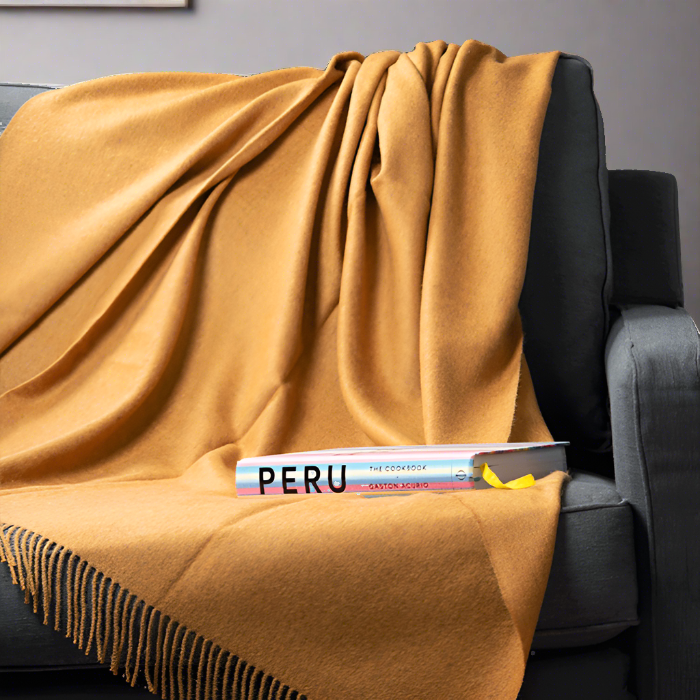 Alpaca fleece blanket sale