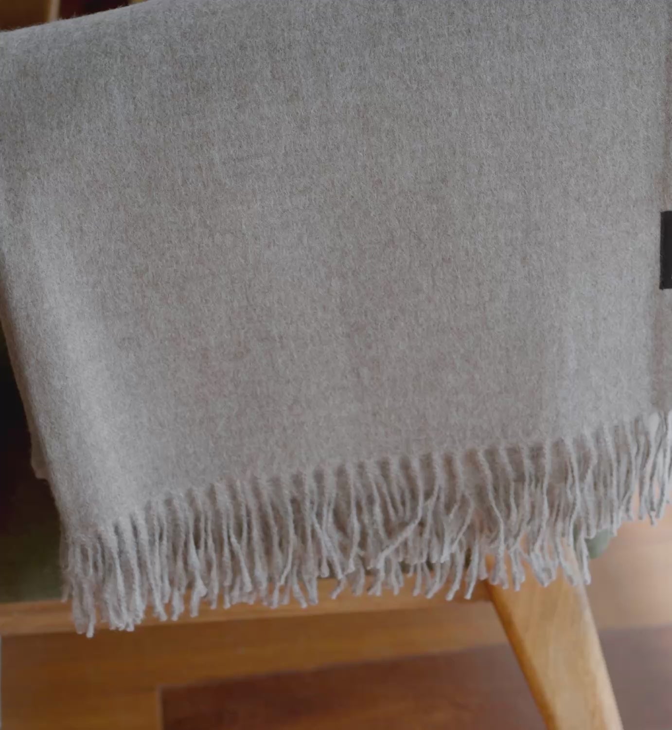 alpaca brown blankets video 