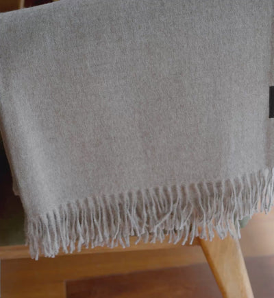 alpaca brown blankets video 