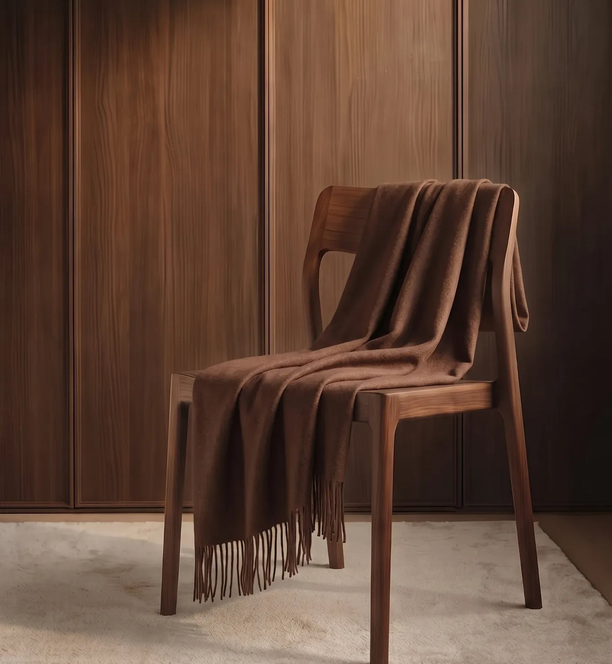 Baby Alpaca Wool Blanket – Rosewood