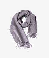 grey alpaca scarf