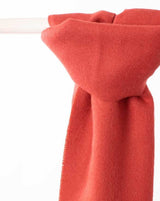 orange sustainable baby alpaca scarf 